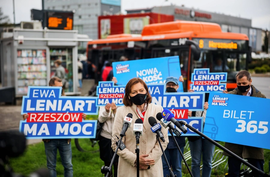 fot. Biuro Prasowe KWW Ewy Leniart "Wspólny Dom Rzeszów"