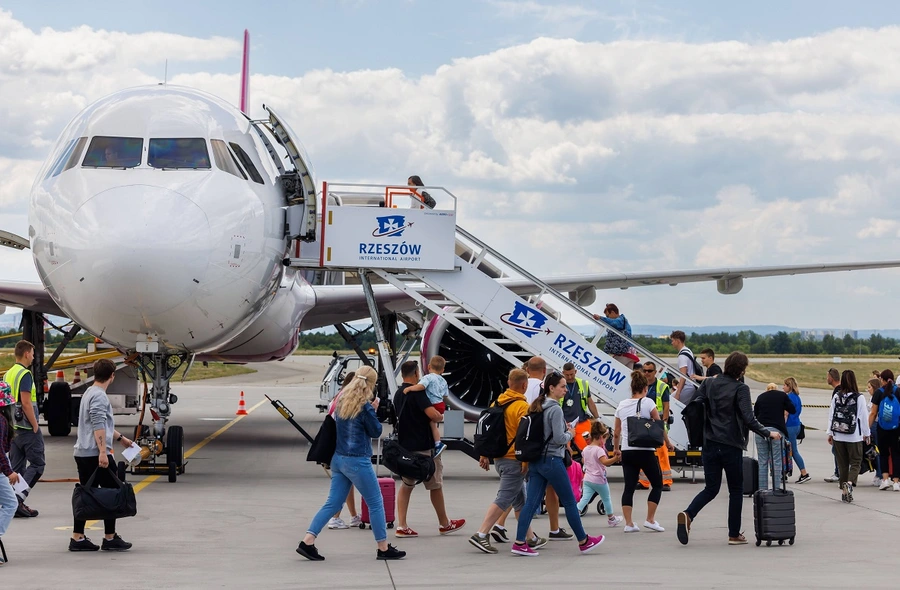 fot. materiały prasowe portu lotniczego Rzeszów - Jasionka