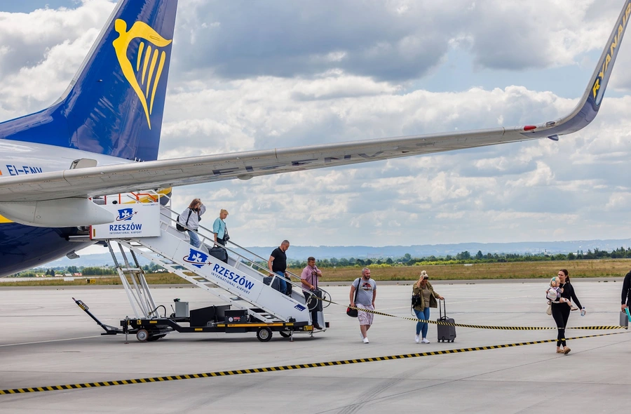 Fot. Maciej Terpiński/materiały prasowe portu lotniczego Rzeszów-Jasionka