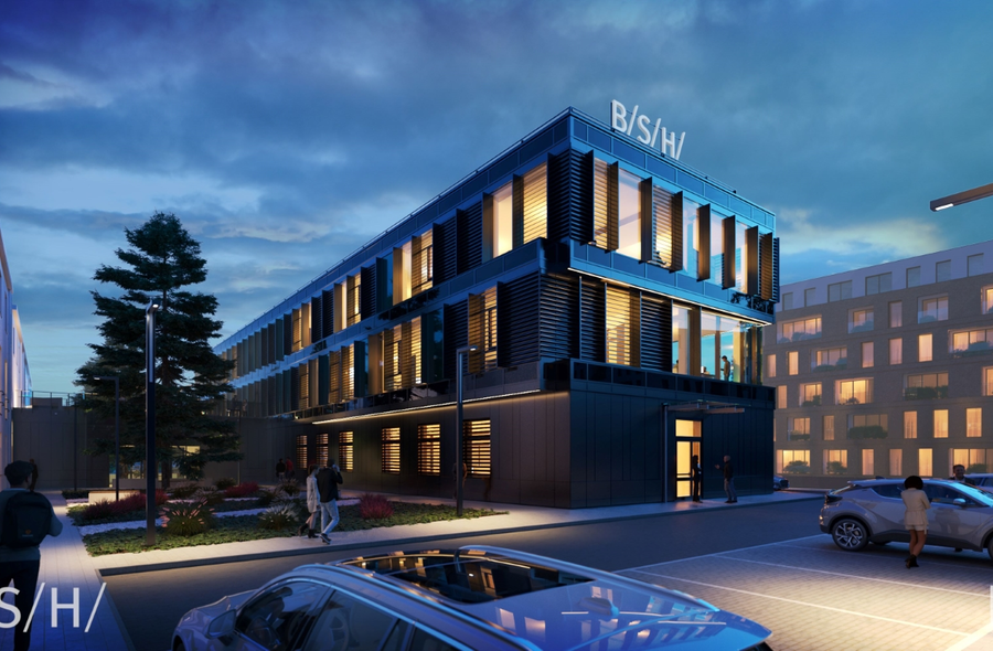 Wizualizacja centrum R&D BSH / Materiały prasowe