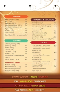 Menu - zdjęcie 4