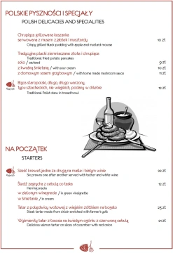 Menu - zdjęcie 3