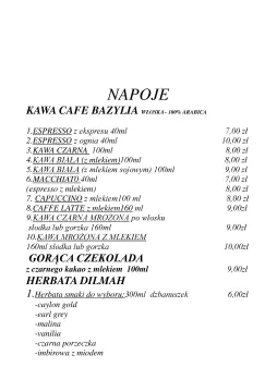 Menu - zdjęcie 16