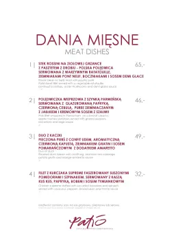 Menu - zdjęcie 7