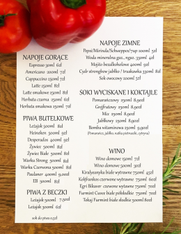 Menu - zdjęcie 8