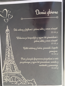 Menu - zdjęcie 3